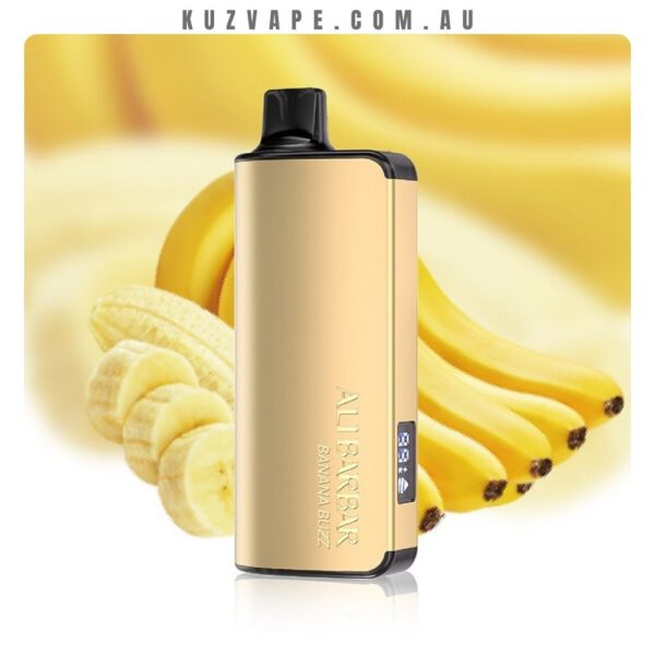 ALIBARBAR INGOT 9000 Puffs Banana Buzz