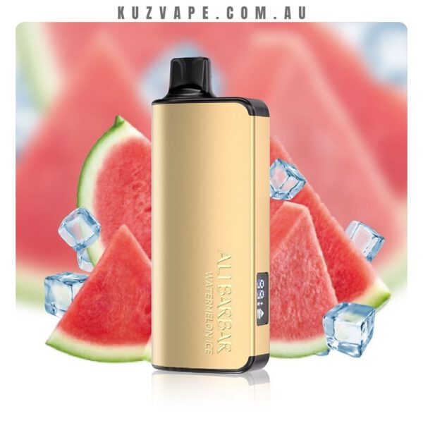 ALIBARBAR INGOT 9000 Puffs Watermelon Ice