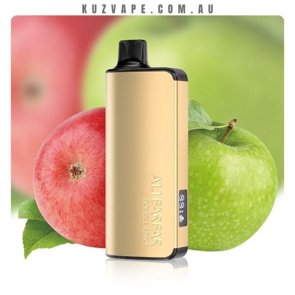 ALIBARBAR INGOT 9000 Puffs Double Apple