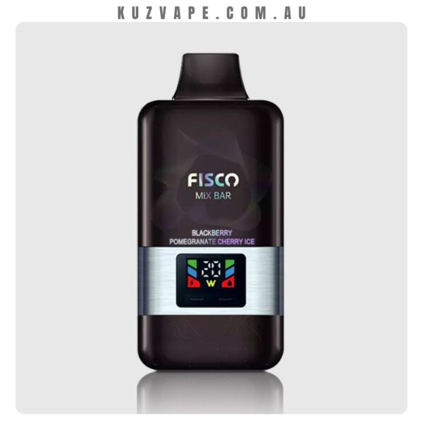 FISCO Mix Bar 12000 Puffs Blackberry Pomegranate Cherry Ice