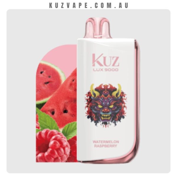 KUZ LUX 9000 Puffs Watermelon Raspberry