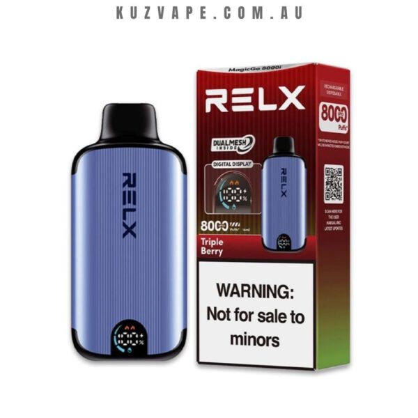 RELX MagicGo 8000 Puffs Triple Berry