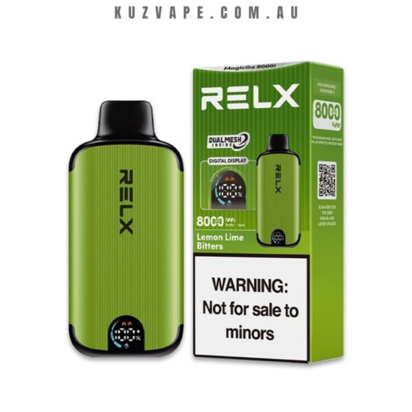 RELX MagicGo 8000 Puffs Lemon Lime Bitters