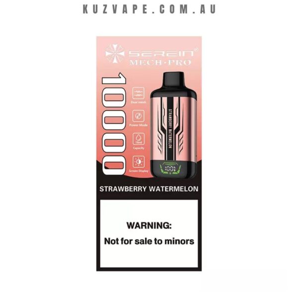 SEREIN MechPro 10000 Puffs Strawberry Watermelon - Image 2