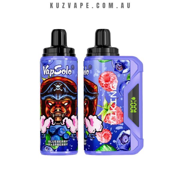 VapSolo 12000 Puffs Blueberry Raspberry